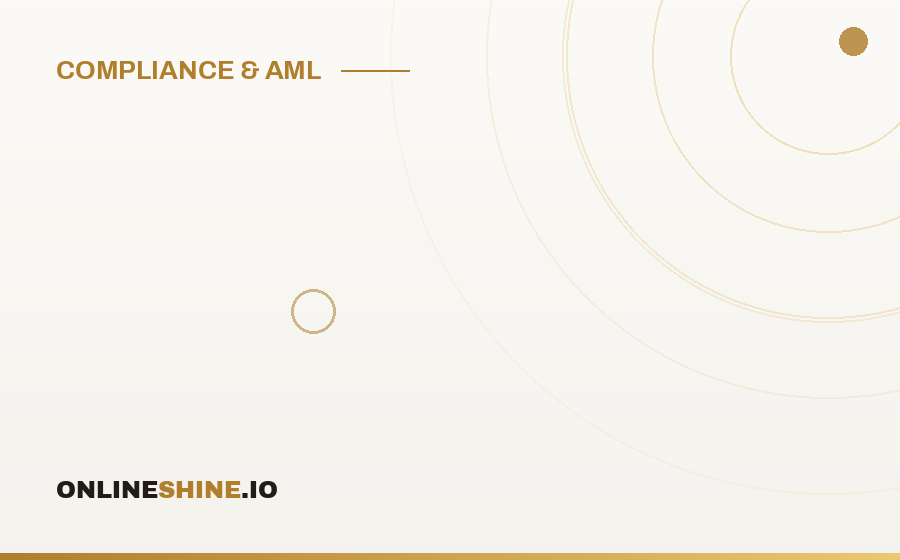 Building an AML/CFT Manual for an Online Casino: A Beginner's Guide